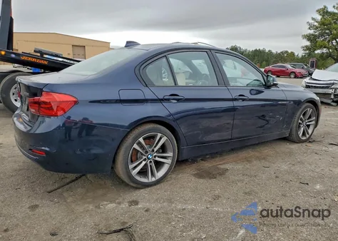 2016 BMW 328 Xi Sulev z USA, uszkodzony, nr VIN WBA8E3G52GNT78905